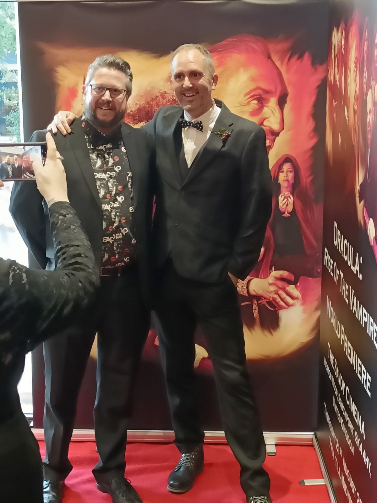 Jason Impey and Nathan Head at the premiere